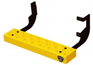Factory step with XP7 Safety Yellow finish