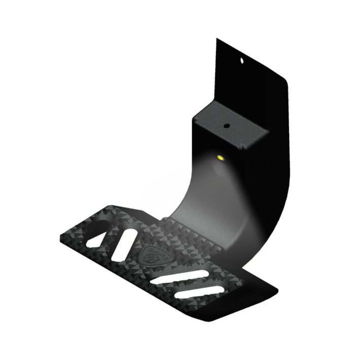MAXno-drill Side Step - XP3 Black, With LED Light