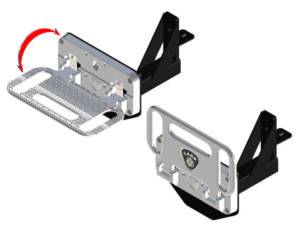 HD Mega Van Ladder Rack Step