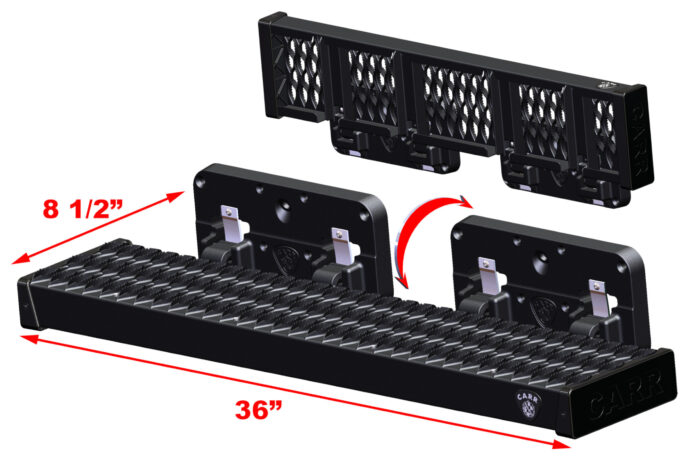 MAXgrip 36 Flip Step - XP3 Black, No light