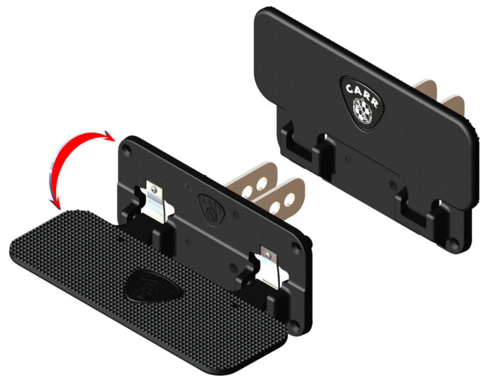 Mega Step - Black, 2" Hitch Receiver